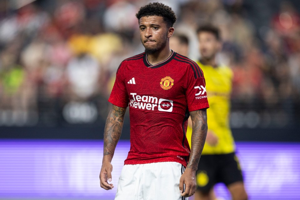 Jadon Sancho ‘is overestimating his importance’ at Man Utd and ‘he’s yet to show any of his talent’, says club legend