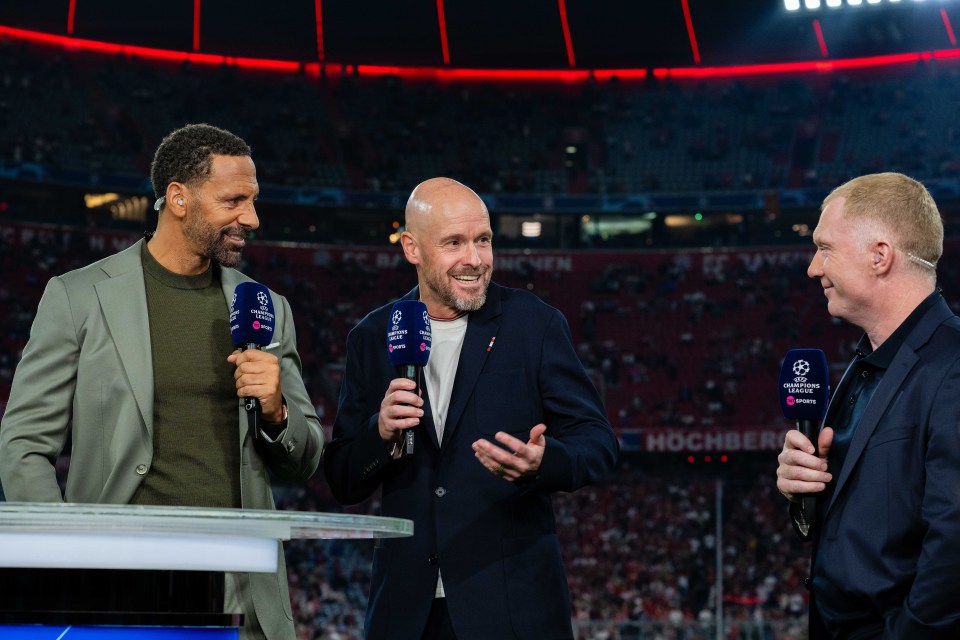 Man Utd told to ‘be like Brighton’ as club legends Rio Ferdinand and Paul Scholes slam Erik ten Hag’s transfer business