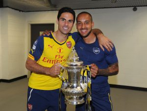 Theo Walcott reveals Arsenal boss Mikel Arteta gave best team talk he’d ever heard BEFORE he became a manager