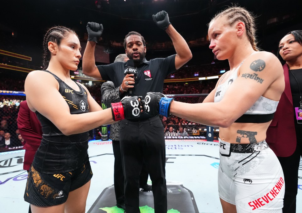 Valentina Shevchenko sensationally accuses UFC Noche judges of being BIASED as Grasso controversially retains belt