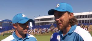 Rory McIlroy reveals Luke Donald’s Ryder Cup tactical masterstroke live on TV after flying start to tournament