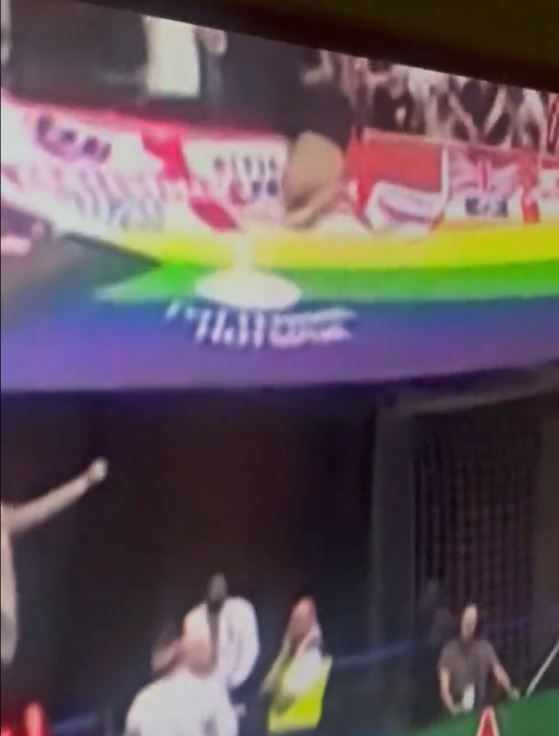 Fans hail ‘football heritage’ as Sheff Utd supporter rolls down LGBTQ+ flag to celebrate goal against Tottenham