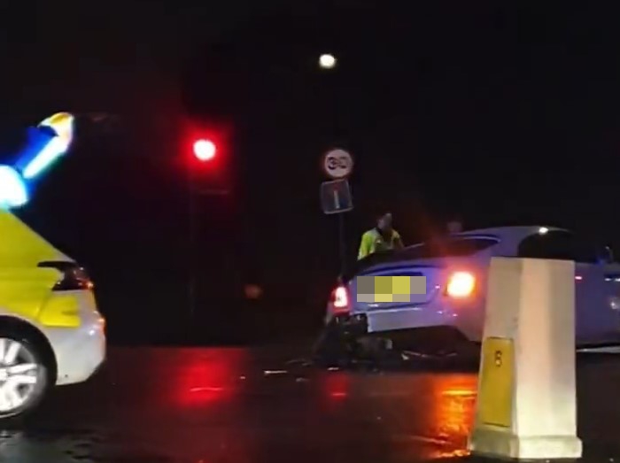 Man Utd star Marcus Rashford in terrifying car crash after Burnley game while driving £700,000 Rolls-Royce