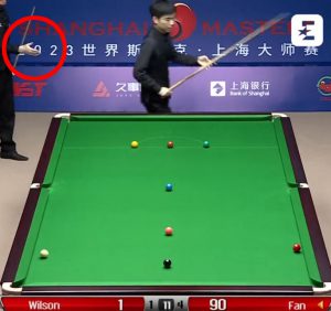 Watch awkward moment star ‘forgets the rules of snooker’ as he’s left red-faced during Shanghai Masters match