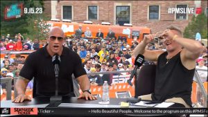 WWE legend Dwayne ‘The Rock’ Johnson refuses to rule out running for presidency live on Pat McAfee’s ESPN show