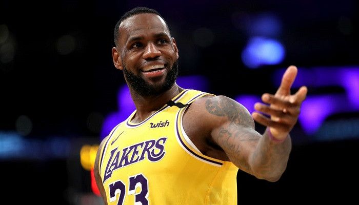 LeBron James frowns at Ngannou’s defeat to Fury