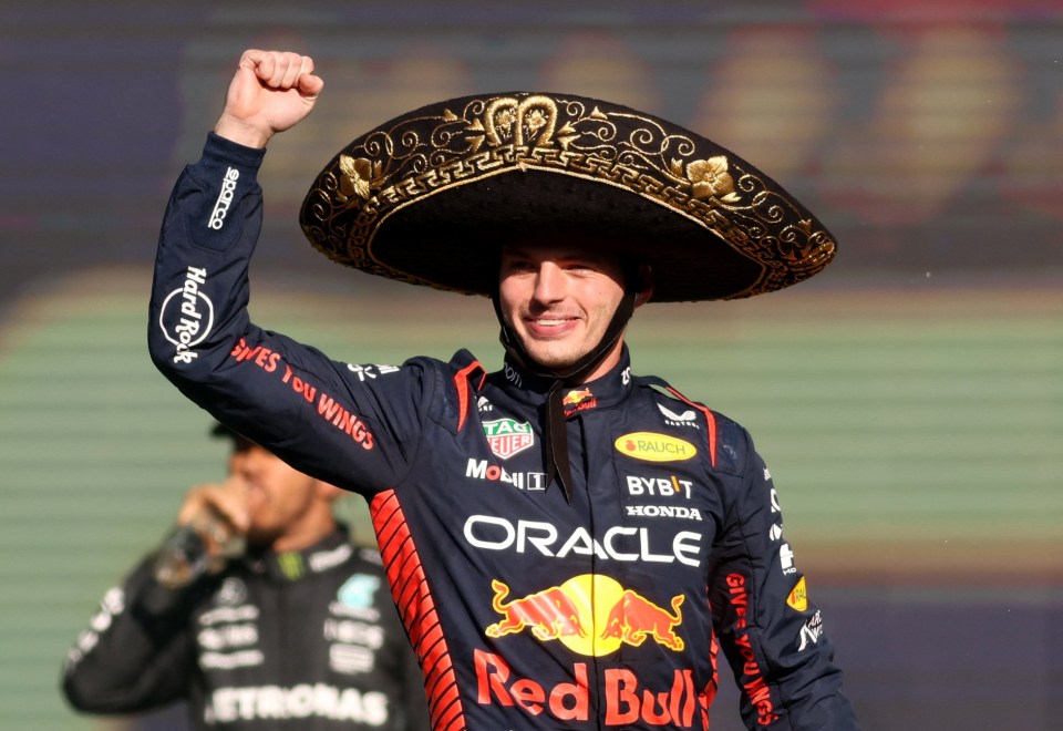 Lewis Hamilton bounces back from US GP disqualification to finish second in Mexico but yet again trails champ Verstappen