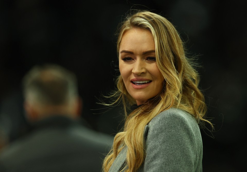 Laura Woods sends cheeky message to Tyson Fury as he watches TNT Sports coverage of Ngannou fight