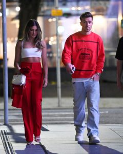 Jack Grealish gets parking ticket as he and girlfriend Sasha enjoy dinner date at Sexy Fish wearing matching outfits