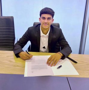 Arsenal legend’s son signs first professional contract for Real Madrid four years after father’s tragic death