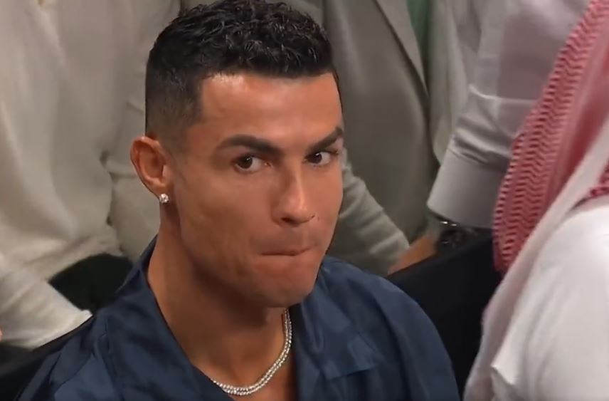 Laura Woods fears ‘the director is going to get fired’ as Cristiano Ronaldo reacts awkwardly to BOOS at Fury vs Ngannou