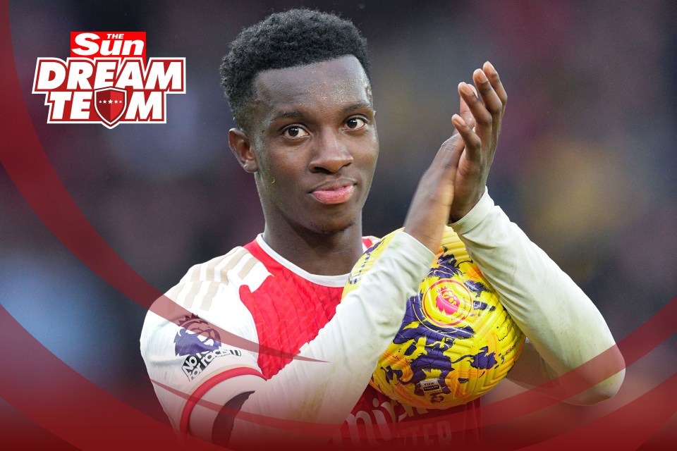 Hat-trick hero Eddie Nketiah features in just 2.1% of Dream Teams – more points likely in coming weeks