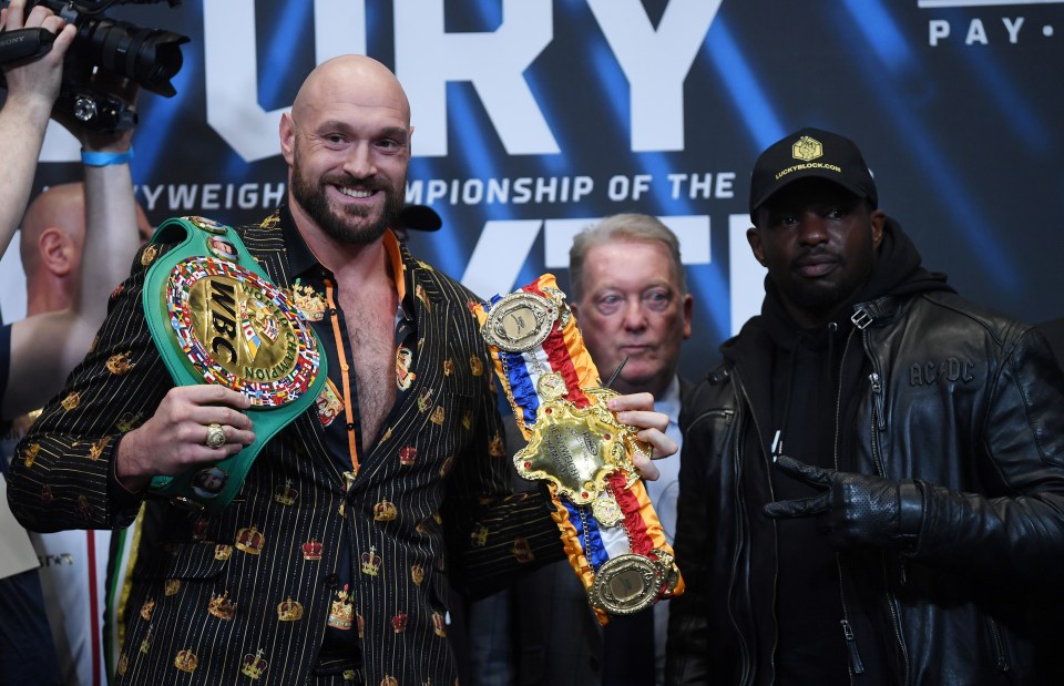 Tyson Fury’s ‘real name is LUKE but he changed it to sound ‘harder’ like Iron Mike’, says Dillian Whyte