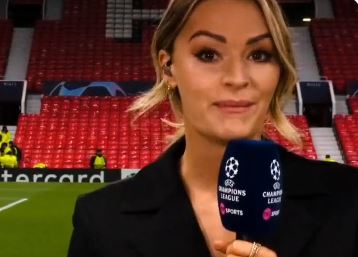 Laura Woods suffers awkward moment on TNT Sports coverage as ‘simply scrumptious’ star stuns in elegant black outfit