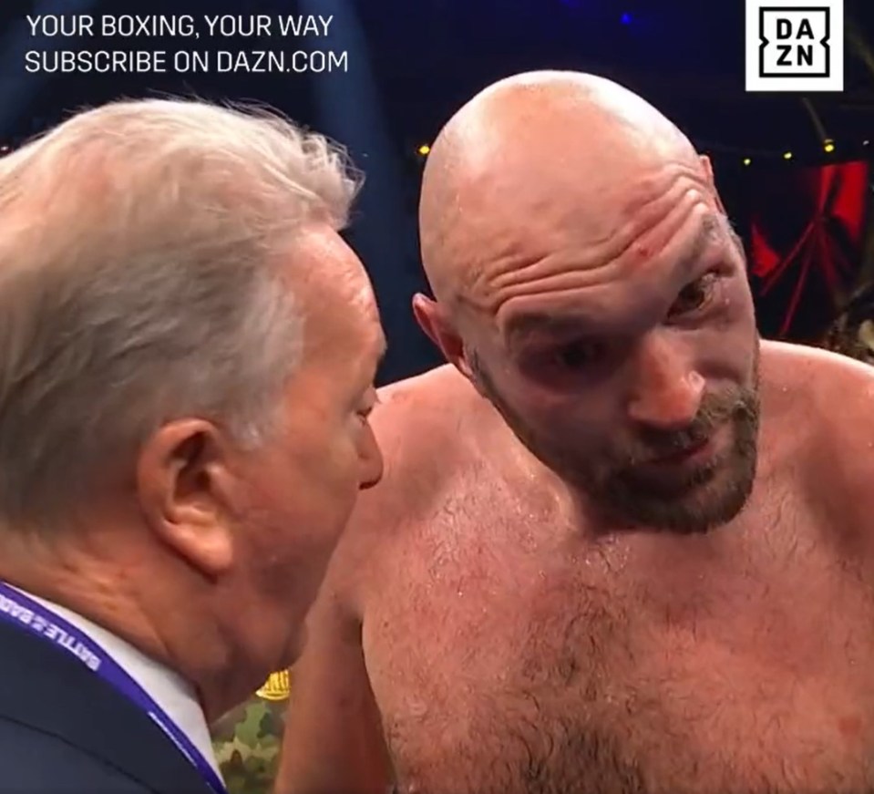 Boxing fans spot the exact moment they knew Tyson Fury vs Francis Ngannou was ‘fixed’ as they rage at ‘corrupt’ fight