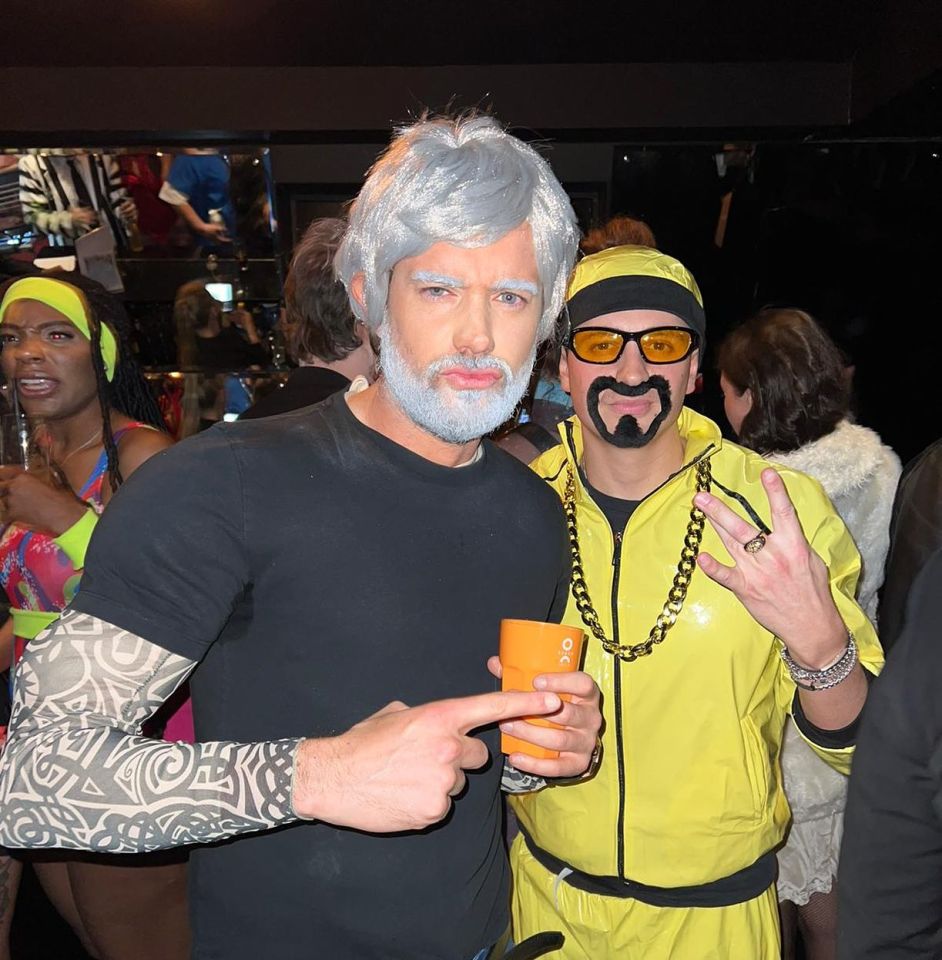 Wayne Lineker loves Jack Whitehall’s ‘Wayno pout’ after comedian dresses up as Ibiza legend for Halloween party