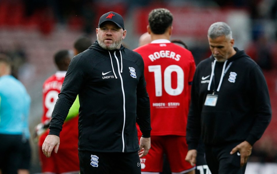 Shocked Wayne Rooney found out about Man Utd icon Sir Bobby Charlton’s death halfway through Birmingham debut