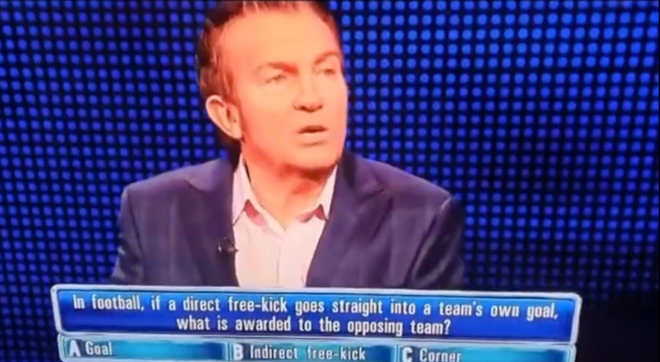 Fans left baffled by ‘stinker’ football question on The Chase as Bradley Walsh refuses to believe answer