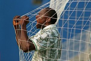 Google Doodle celebrates iconic goalscorer Rashidi Yekini at 60