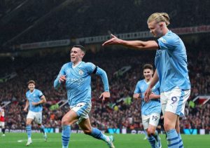 Haaland bags brace as Man City outclass Man United 3-0 in derby win