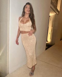 Octagon girl Arianny Celeste labelled ‘perfection as always’ as she stuns in low-cut top and sparkly skirt