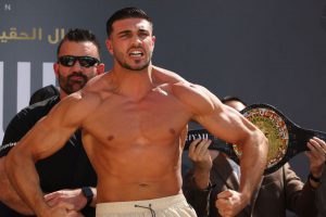 Tommy Fury’s brutal training regime revealed as he gives secret to hulking body ahead of KSI fight