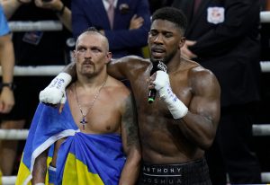 Oleksandr Usyk reveals prediction for Anthony Joshua vs Deontay Wilder as one will be ‘unable to fight back’