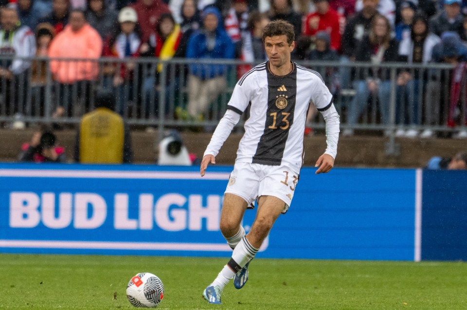 Watch Thomas Muller’s awkward dance moves as Bayern Munich icon goes viral with TikTok star