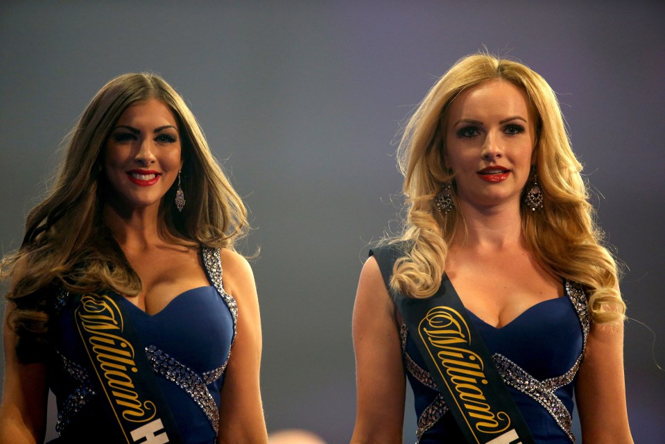 Former darts walk-on girls who were brutally axed from roles unveil stunning 2024 calendar