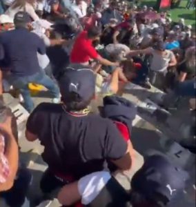 Huge fight breaks out in stands at Mexican Grand Prix as organisers confirm man was ‘removed from circuit’