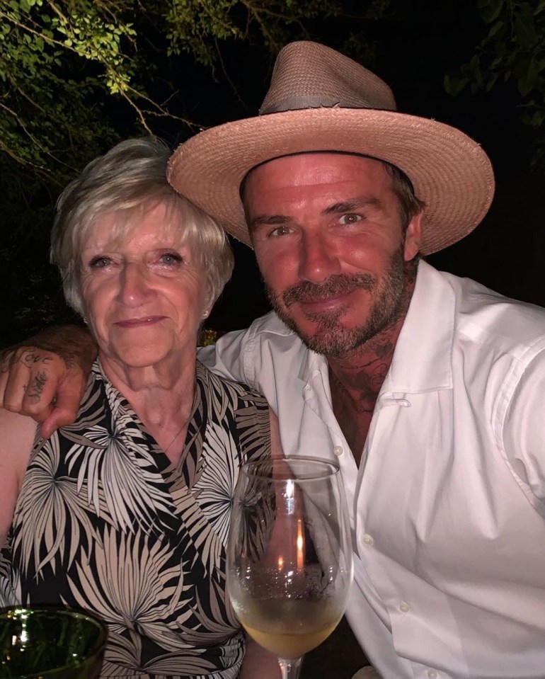 David Beckham’s mum reveals she was ‘offered outside’ by football thug after England legend’s World Cup 1998 red card