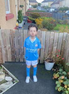 Footie-mad lad, 6, stuns classmates at his school’s Halloween disco — by dressing as Man City’s Jack Grealish