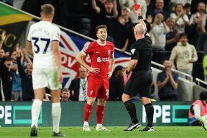 Liverpool star Diogo Jota’s Wag brands Tottenham clash ‘rigged’ and rages at ‘clown’ VAR officials