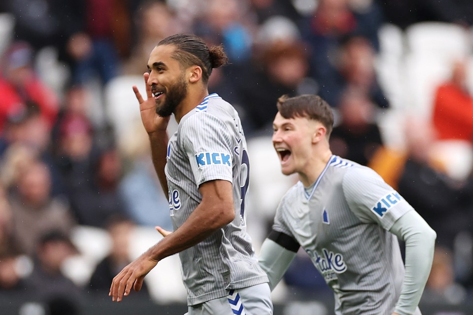 West Ham 0 Everton 1: Dominic Calvert-Lewin winner against Hammers hauls Toffees further away from relegation zone