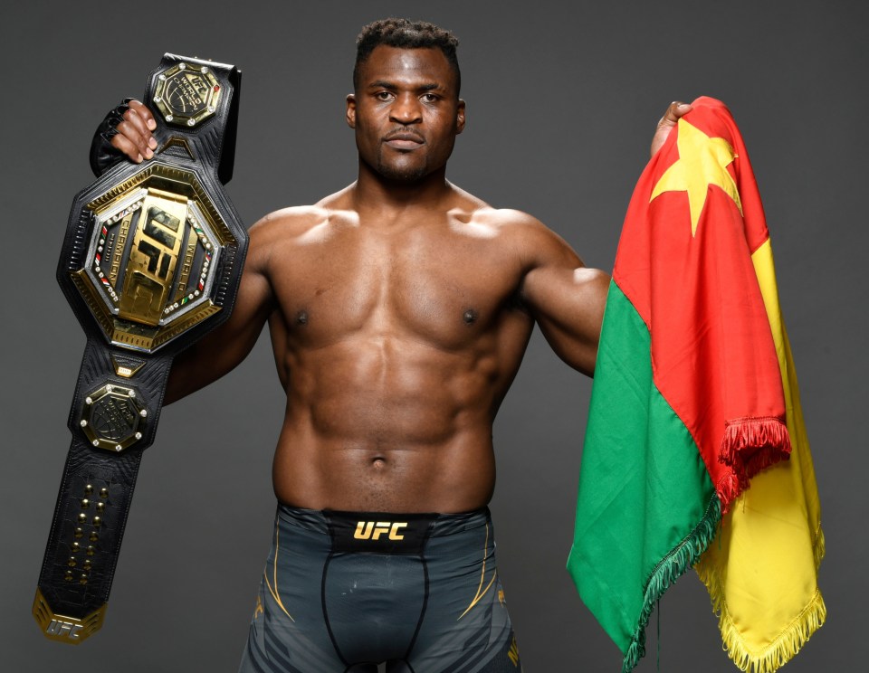 Francis Ngannou’s amazing journey from sand mines in Cameroon to being homeless in Paris and UFC heavyweight champion