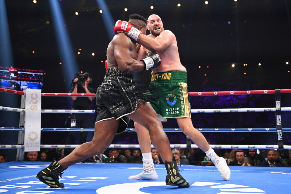 Tyson Fury REFUSES to confirm Oleksandr Usyk fight on December 23 after shambolic win over Francis Ngannou