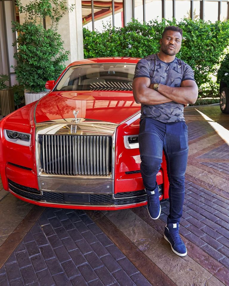 Inside Francis Ngannou’s amazing car collection, including a £421k Rolls-Royce Phantom and £127k Mercedes-Benz G Class