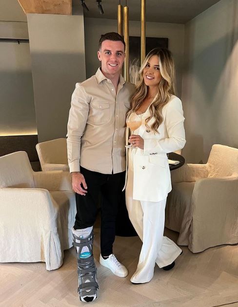 Who is George Ford’s wife Atdhetare Hoxha?