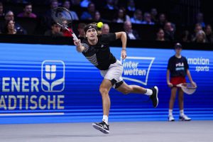 Tennis fans baffled by ballkids’ bizarre equipment at Vienna Open that leaves them ‘weirded out’ by regular protocol