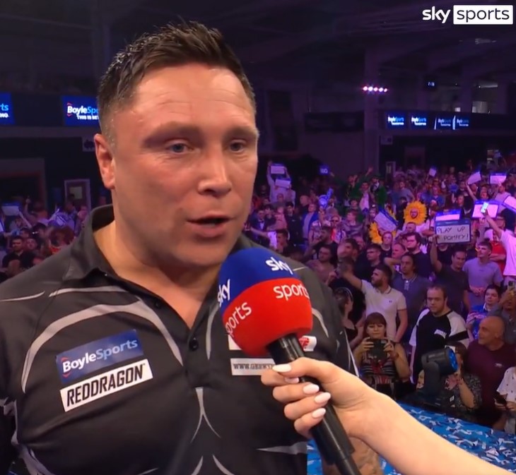 Gerwyn Price faces punishment for live Sky Sports interview immediately after darts World Grand Prix final defeat