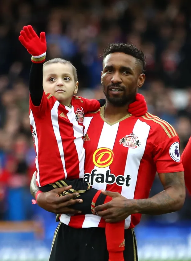 Jermain Defoe blasts ‘appalling’ Bradley Lowery yob who used pic of tragic six-year-old to taunt rival fans