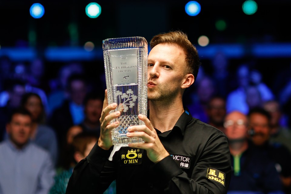 Snooker’s most in-form star Judd Trump rakes in £300,000 in a month – but faces losing record to a 12-YEAR-OLD