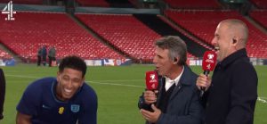 Jude Bellingham left in stitches on live TV after Chelsea legend Gianfranco Zola’s bizarre breast milk story