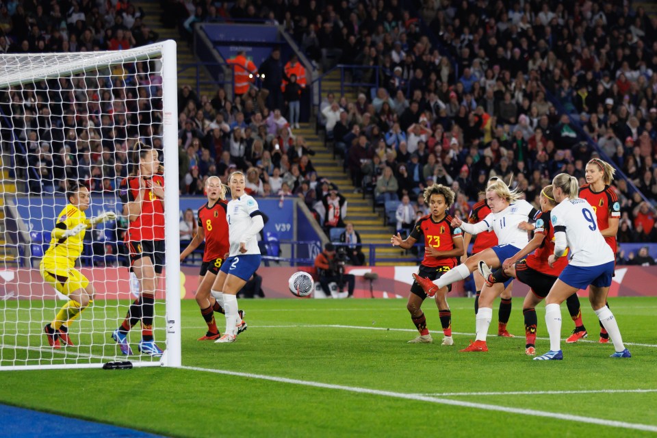 England 1 Belgium 0: Lionesses leapfrog rivals in Nations League standings after Lauren Hemp goal & Mary Earps heroics