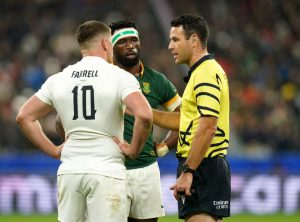 England star Owen Farrell hit by little-known rule again as South Africa gifted three points in Rugby World Cup semi