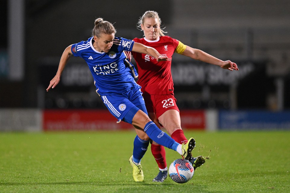 Lena Petermann is relishing helping Leicester City reach new heights in the WSL after last season’s relegation battle