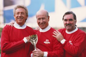 Denis Law leads tributes to fellow Man Utd legend Sir Bobby Charlton who ‘never gave keepers a chance’