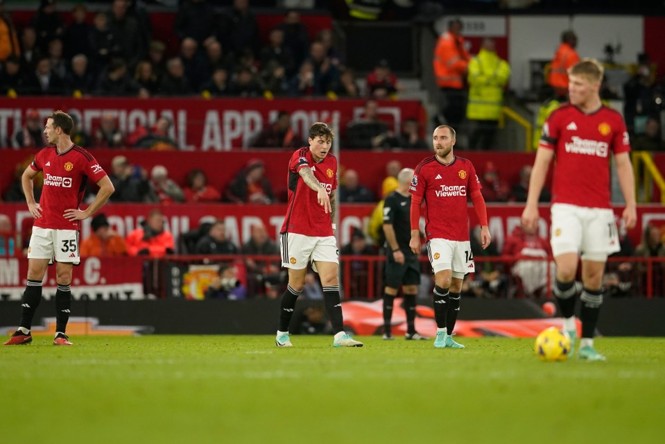 Struggling Man Utd stars ‘moan adidas kits TOO TIGHT and are wearing replica tops’ as fans say ‘our club is a mess’