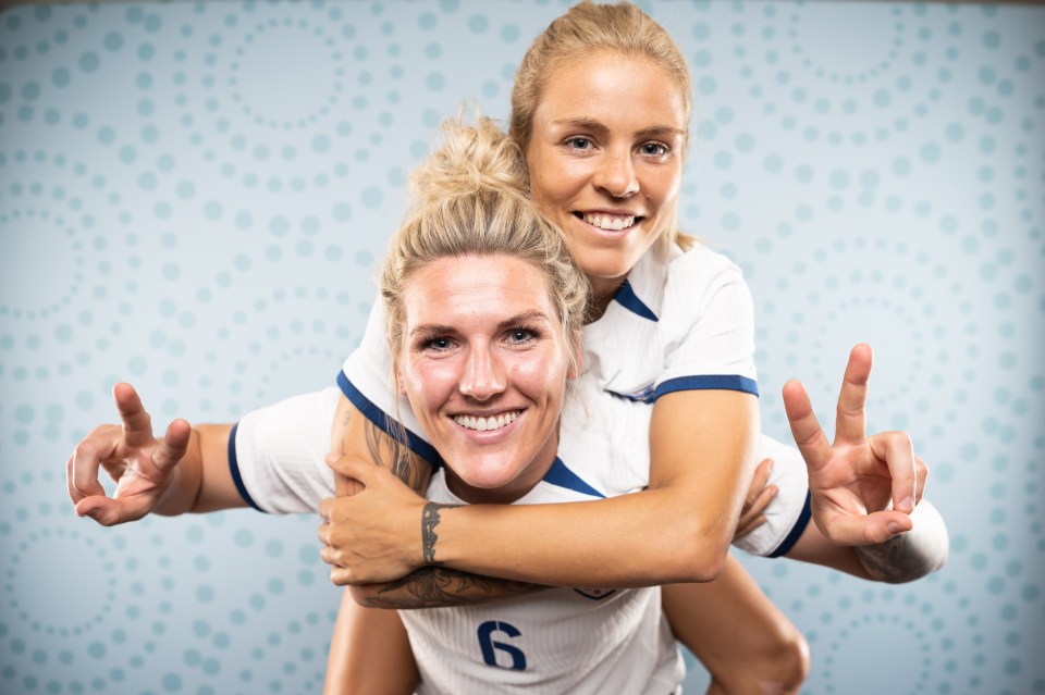 Lionesses Millie Bright & Rachel Daly back The Sun’s Footie For All Fund