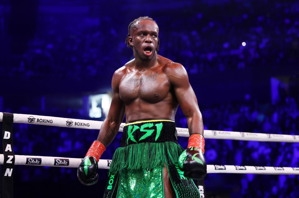 ‘Little nerd’ KSI posts heartfelt message after Tommy Fury defeat and claims he ‘accomplished what he wanted’